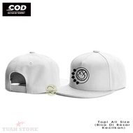 Men's Hats Fashion Accessories/s Distro Snapback Hats with BLINKBAND00 BLACK Logo