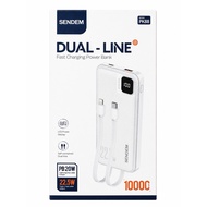(3C CERTIFIED) POWERBANK SENDEM WITG CABLE PK88
