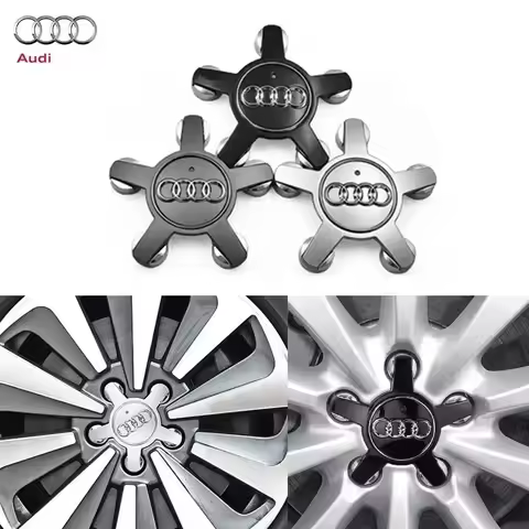 4pcs 135mm Car Wheel Center Cap Hub Covers Badge 4F0601165 4F0601165N For Audi A3 A4 A5 A6 A7 A8 S4 