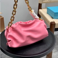 BV Cloud Bag Clutch Bag Chain Underarm Bag Cowhide All-Match Female Bag BV333333-110SE