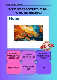 TV K85 Series Google TV 65 Inch  4K UHD LED H65K85FUX