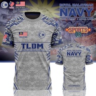 SUBLIMATION JERSEY | TLDM MALAYSIA Navy Jersey Maylaysia Lelaki Baju