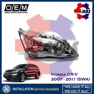 HONDA CRV SWA CR-V 2007 - 2011 HEADLAMP LAMPU DEPAN HEAD LIGHTS (NO HID)