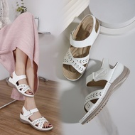 FJ Women Synthetic Leather Steppings Korean Sandals with Strap Shoes for Women 2508-2