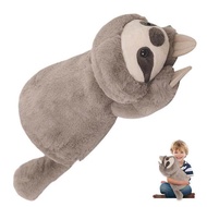 【Icc toy】ถ่วงน้ำหนักตุ๊กตาสัตว์จระเข้ Sloth Plushie หมอนสำหรับบรรเทาความวิตกกังวลของขวัญ