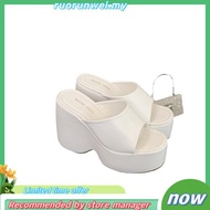 Wedge Heels Square Toe  Slippers Women 35-39