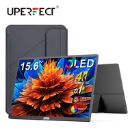 UPERFECT 15.6inch OLED Portable Monitor 4K 3840*2160 Ultra Thin Screen Display Included Smart Stand 