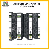 Abba Gold Lever Arch File 3" (404 Gold)