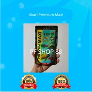 Akari Premium Maxi fish food pellets Cichild Tropical Original REPACK PACKAGING