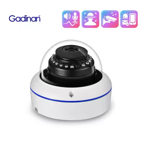 Gadinan 8MP 5MP IP Explosion-proof Outdoor Face Detection Surveillance Camera H.265+ 48V POE HD Came