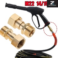 ZS Pressure Washer Swivel Fitting Hose Connector M22 14/15mm Thread 360 Degree Swivel Hose Connector