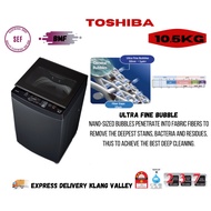 [DELIVERY KLANG VALLEY ONLY] TOSHIBA WASHING MACHINE 10.5KG AW-DUK1150HM (MG)INVERTER