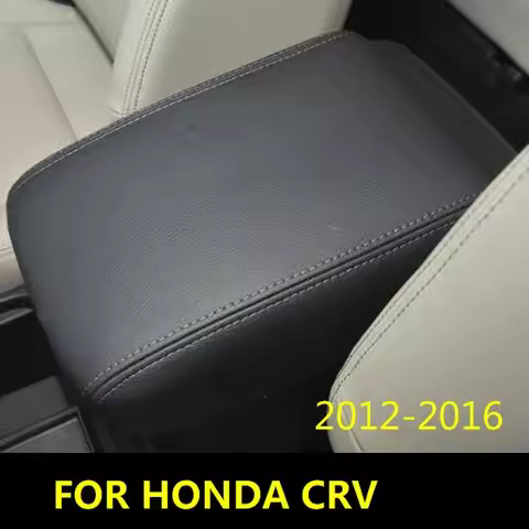 Customzied Microfibre Leather Center Armrest Cover For Honda CRV CR-V 2012 2013 2014 2015 2016 Car a