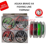 150M ASUKA BRAVO X4 PRO SERIES BRAIDED FISHING LINE