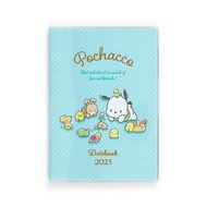 Sanrio 日本正版 PC狗 Pochacco 2023年 B6 手帳 記事簿 記事本 Schedule (月間)