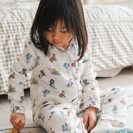 Mimi & Milo Aladdin Princess Jasmine printed cotton Pajamas Pajama Kids Adult