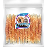 GOD ขนมสุนัข pookie snack ไก่พันหนังเกลียว เป็นขนมสำหรับสุนัขตัวโปรดของคุณเพื่อการทำกิจกรรมร่วมกั ขน