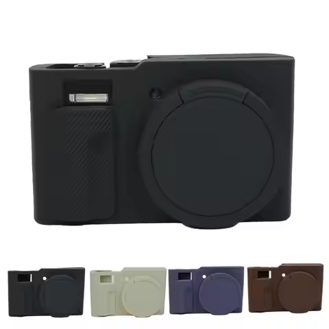 Soft Silicone Rubber Case Cover Frame Body Protector For Lumix Tz99/Zs99 Protector Camera Bag Access