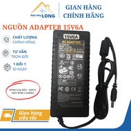 Power Adapter 15V6A 15V5A 15V3A Specialized for Loudspeakers, Computers,...Genuine Quality