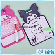 24PCS Writing Board for Kid Mini Whiteboard Sanrio Kuromi Drawing Tablet Painting Writing Pad Educat