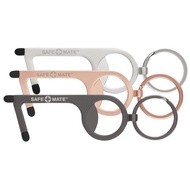 Safemate 抗疫開門萬能key (3件裝) : 黑/銀/玫瑰金