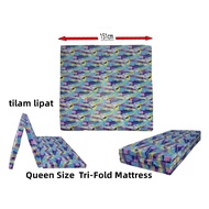 •Queen Size • HighDensityFoam •Foldable Mattress  Tilam Queen Lipat•Quality Terjamin Elok
