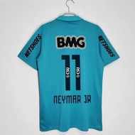 The Classic Retro Santos Football Jersey Suitable For Both Home And Away Matches Worn By Player Numb