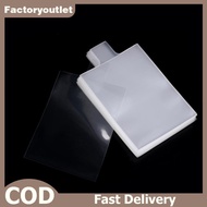 FCMY 100Pcs Pull Tab Sleeves For Card Savers Semi-rigid Game Card Holders With Ears More Convenient 