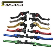 SEMSPEED CNCรถจักรยานยนต์เบรคคลัทช์คันโยกสำหรับYamaha MT03 MT-03 MT 03 2018 2019 2020