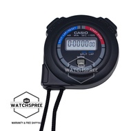 [Watchspree] Casio Black Stopwatch HS3V-1B HS-3V-1B