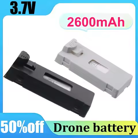3.7V 1800/2600mAh For E88 E88 PRO E99PRO E525PRO K3 Mini Uav Drone Battery 4K Drone Spare Parts Batt
