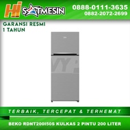 BEKO RDNT200I50S KULKAS 2 PINTU  200 LITER 