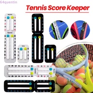 QUENTIN Tennis Score Keeper, Easy to Read Small Tennis Racket Scorekeeper, Mini Lightweight Tennis P