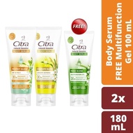 Citra Natural BS Glow SPF20 180ml Get Citra HBL Serum Fresh Glow 100ML