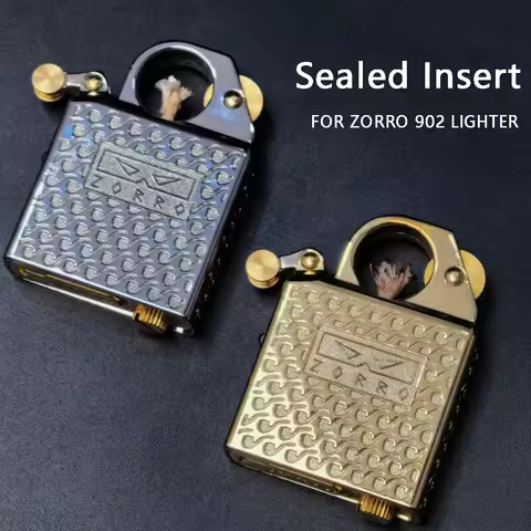 ZORRO 902 912 912s Model Upgrade Anti Border Pipe Lighter Insert Fuel Oil Lighters tank Windproof Up