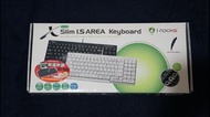 (原價890) 5折出售 iRocks KR6523 超薄迷你行動鍵盤 有線鍵盤 盒裝完整 #交換禮物