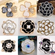 Alloy Cincin Tudung Scarf Ring Shawl Ring Tudung Tudung Pin Tudung Kerongsang Tudung Brooch Flower P