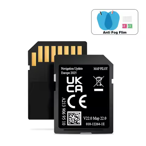 2026 Cost Factroy OEM A213 GPS Navigation Europe for Mercedes GLC C E V X-class Garmin SD Card Maps