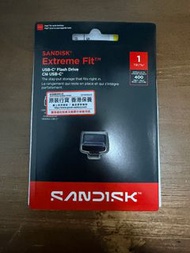 ▪️全球最細SANDISK Extreme Fit USB-C 隨身碟 - 1TB 原裝行貨 一年保養 USB Type-C Windows macOS iPadOS Android 通用 SSD i