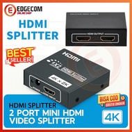 HDMI Splitter 2 Port Mini 4Kx2K 3D SM4K102