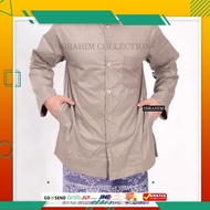 Muslim Dress Koko Sturdy Brocade Habib Plain Side Pocket AMMU AMU Moslem OUTFIT STYLE RAMADHAN 2024