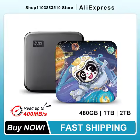 WD Elements SE SSD 2TB 480GB Portable Solid State External SSD 1TB USB 3.0 External Hard Drive Origi