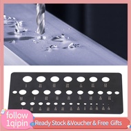1qipin.my Drill Bit Gauge Checker Precision Stainless Steel Size Guide for Workshop Garage Black 29 