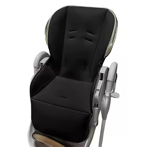 Toddler High Chair Leather Cover PU Leather Toddler Seat Cover For High Chair Protector From Spills 