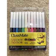 ClassMate WC101 12-color non-toxic brush pen meets ISO and EU standards