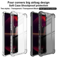Sony Xperia 5 III - IMAK 全包防摔軟套-氣囊版 (四角加厚 TPU) 透明 手機軟套 保護殼 +送 透明保護膜 Mon貼 Shock-Resistant Case (Airba