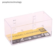 peoplestechnology Acrylic Display Case Fit For 1:64 Mini Size Dust Proof Clear Box Cabinet 1/64 Action Figures Display Box PLY
