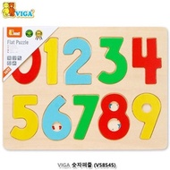 Rain number puzzle ABC puzzle wooden toy