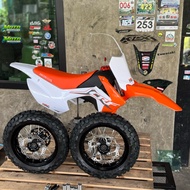 Crf110 Orange Color Set With Stickers Decorative Tank Cover H Screen-Printed Cushion Special Promoti