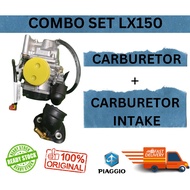 COMBO SET ORIGINAL PIAGGIO CARBURETOR + INTAKE CRBURETOR FOR VESPA LX150